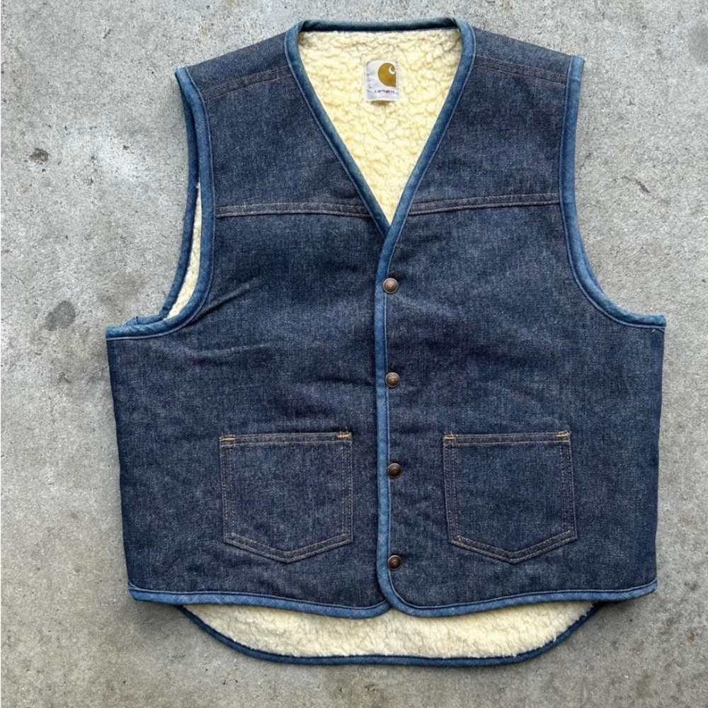 Vintage Carhartt Denim Vest